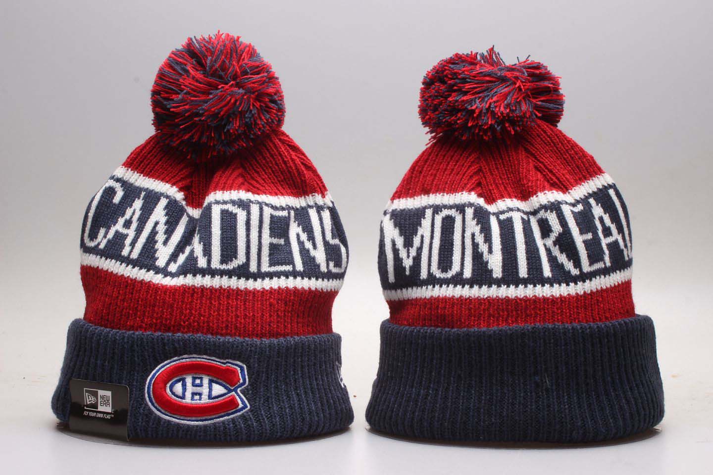 Cheap 2020 NHL Montreal Canadiens Beanies 19
